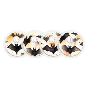 Halloween Bats Designed for the FreeStyle Libre 3 Sensor