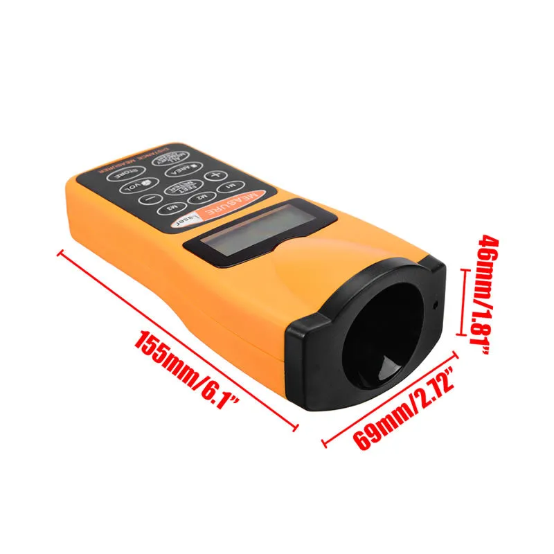 Handheld Ultrasonic Distance Measure Meter Q-C3007