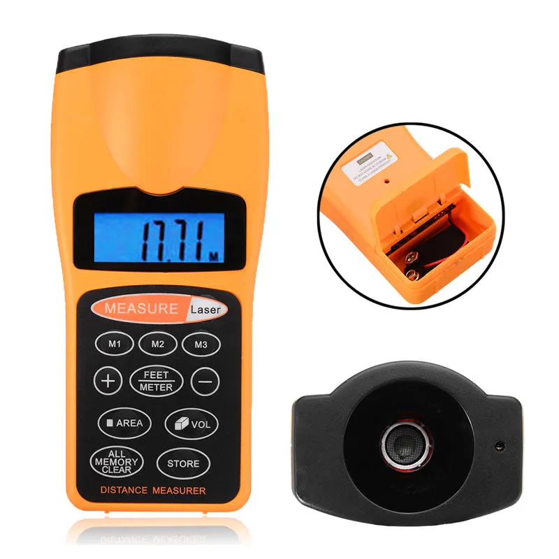 Handheld Ultrasonic Distance Measure Meter Q-C3007