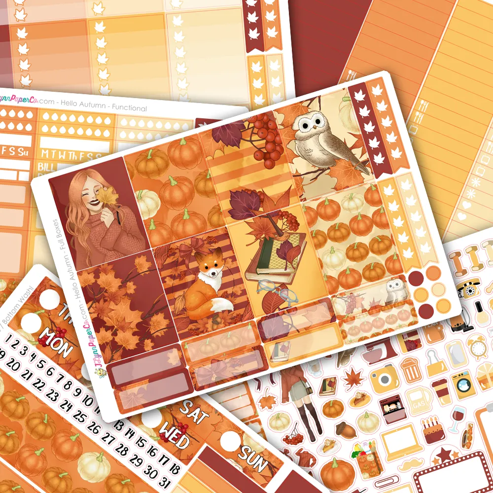 Hello Autumn WEEKLY Kit