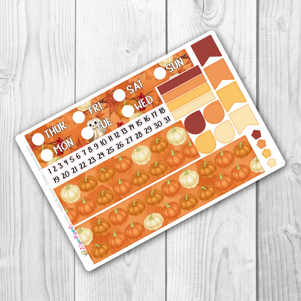 Hello Autumn WEEKLY Kit