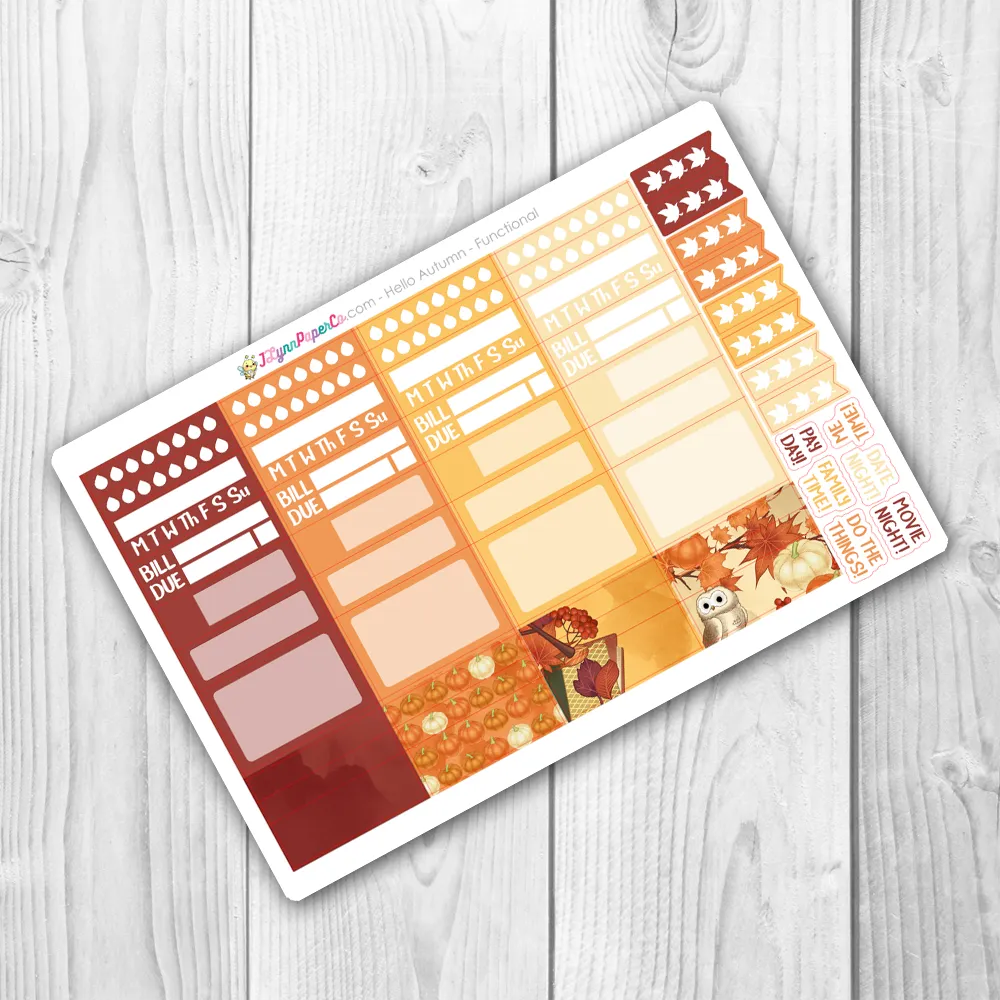 Hello Autumn WEEKLY Kit