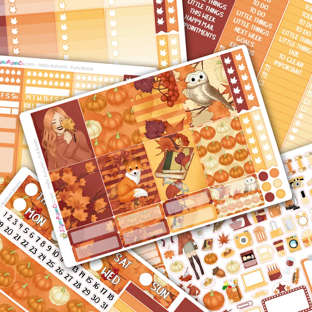 Hello Autumn WEEKLY Kit