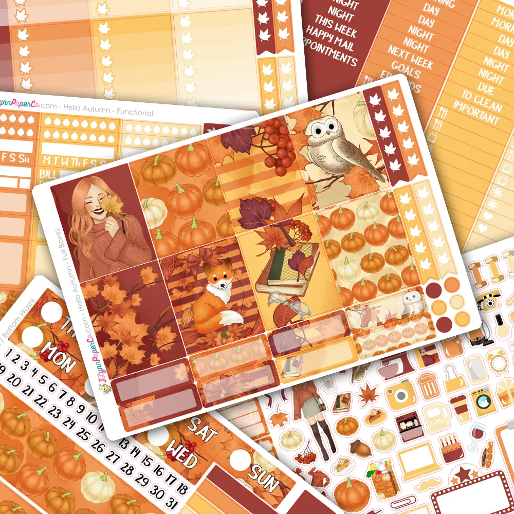 Hello Autumn WEEKLY Kit
