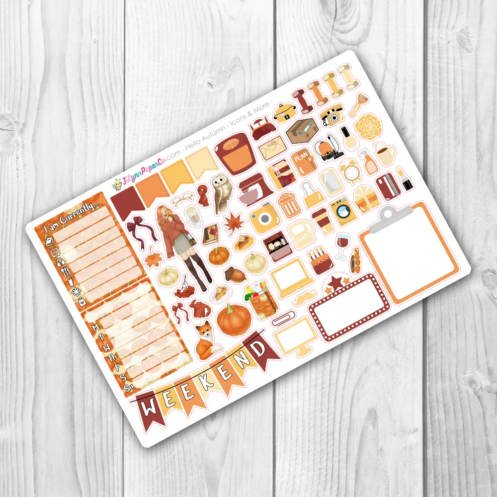 Hello Autumn WEEKLY Kit