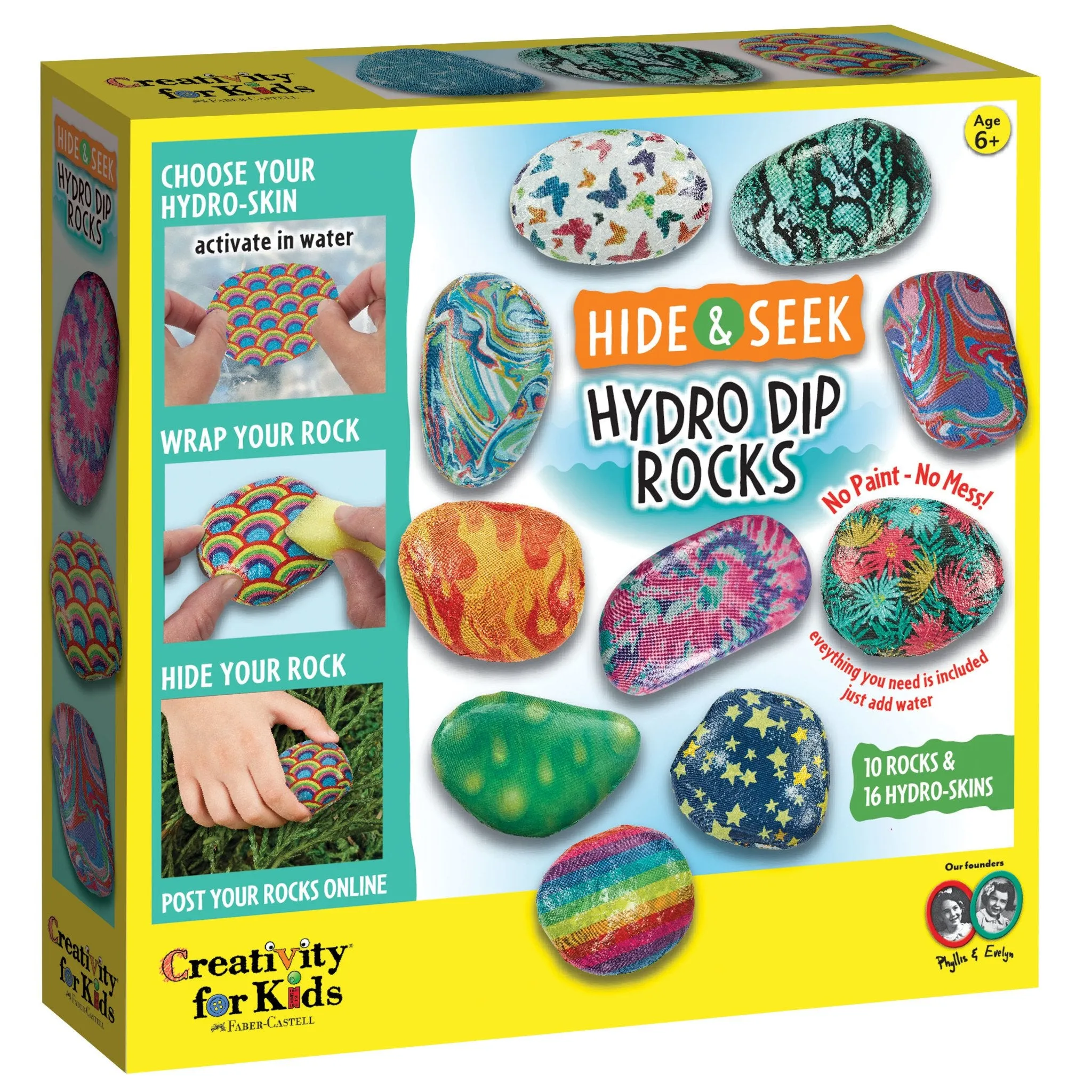 Hide & Seek Hydro Dip Rocks