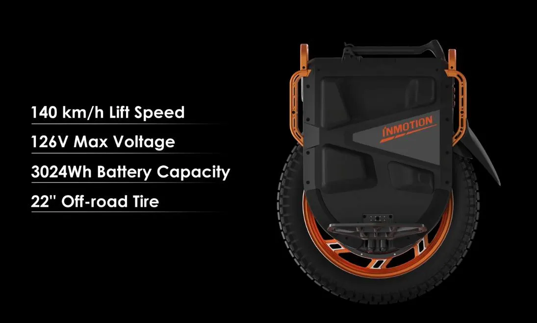 Inmotion V13 Pro Electric Unicycle Street Tire - 6 Month Warranty