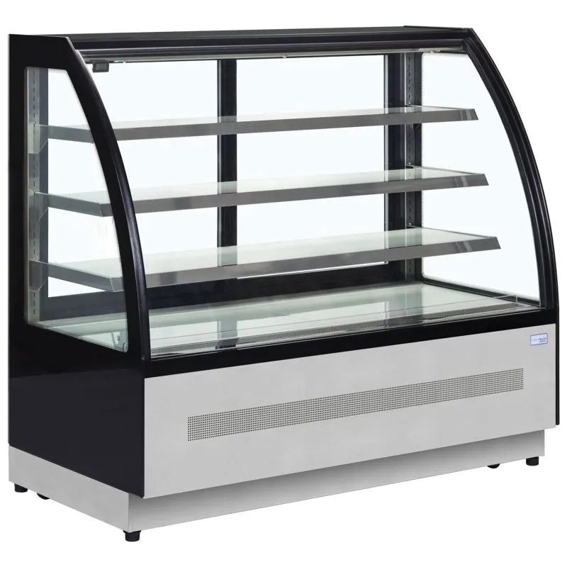 Interlevin Chilled Display Cabinet Stainless Steel, Glass - LPD900C