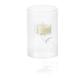 Kelly Glass Tealight Candle Holder/Hurricanes Set of 4