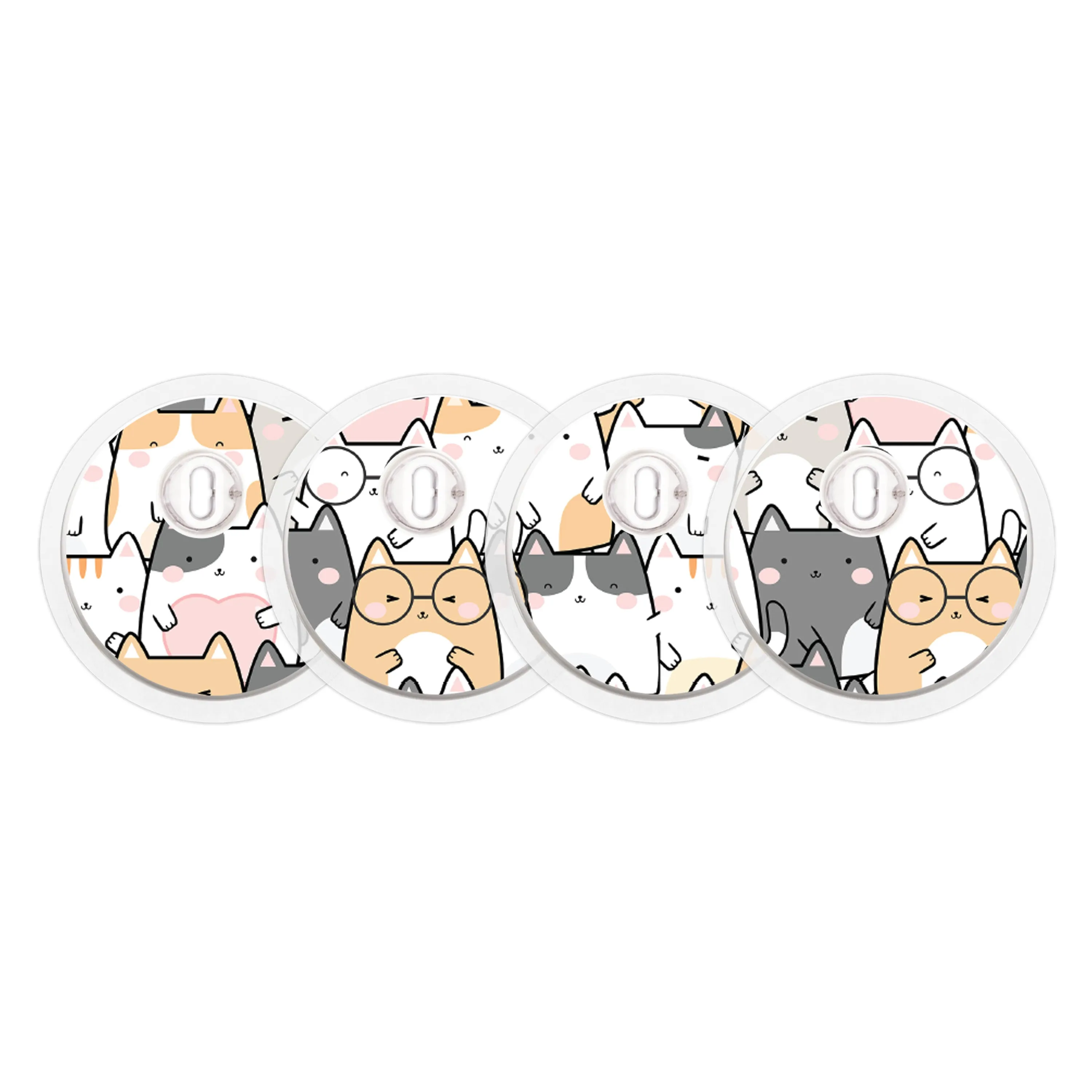 Kitty Cartoon for the FreeStyle Libre 3 Sensor