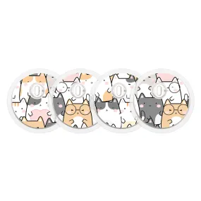 Kitty Cartoon for the FreeStyle Libre 3 Sensor