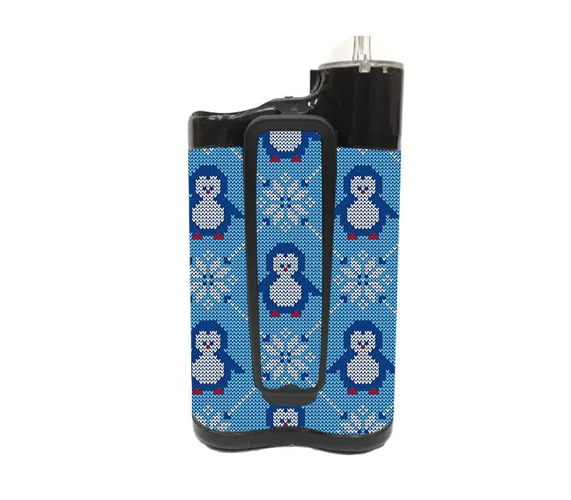 Knitted Penguins Sticker for Medtronic MiniMed 770G & 780G