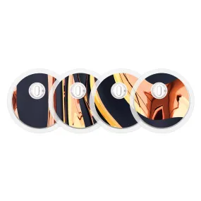 Lava Flow Sticker Designed for the FreeStyle Libre 3 Sensor