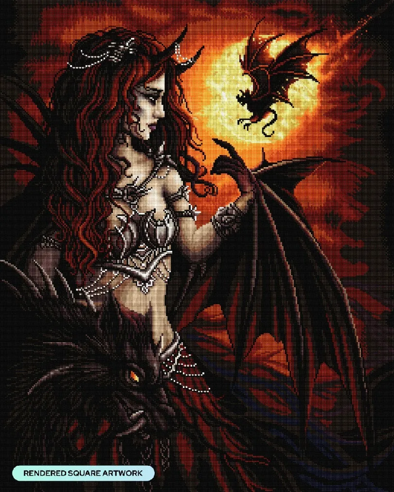 Lilith by Sarah Richter, Diamond Art Kit