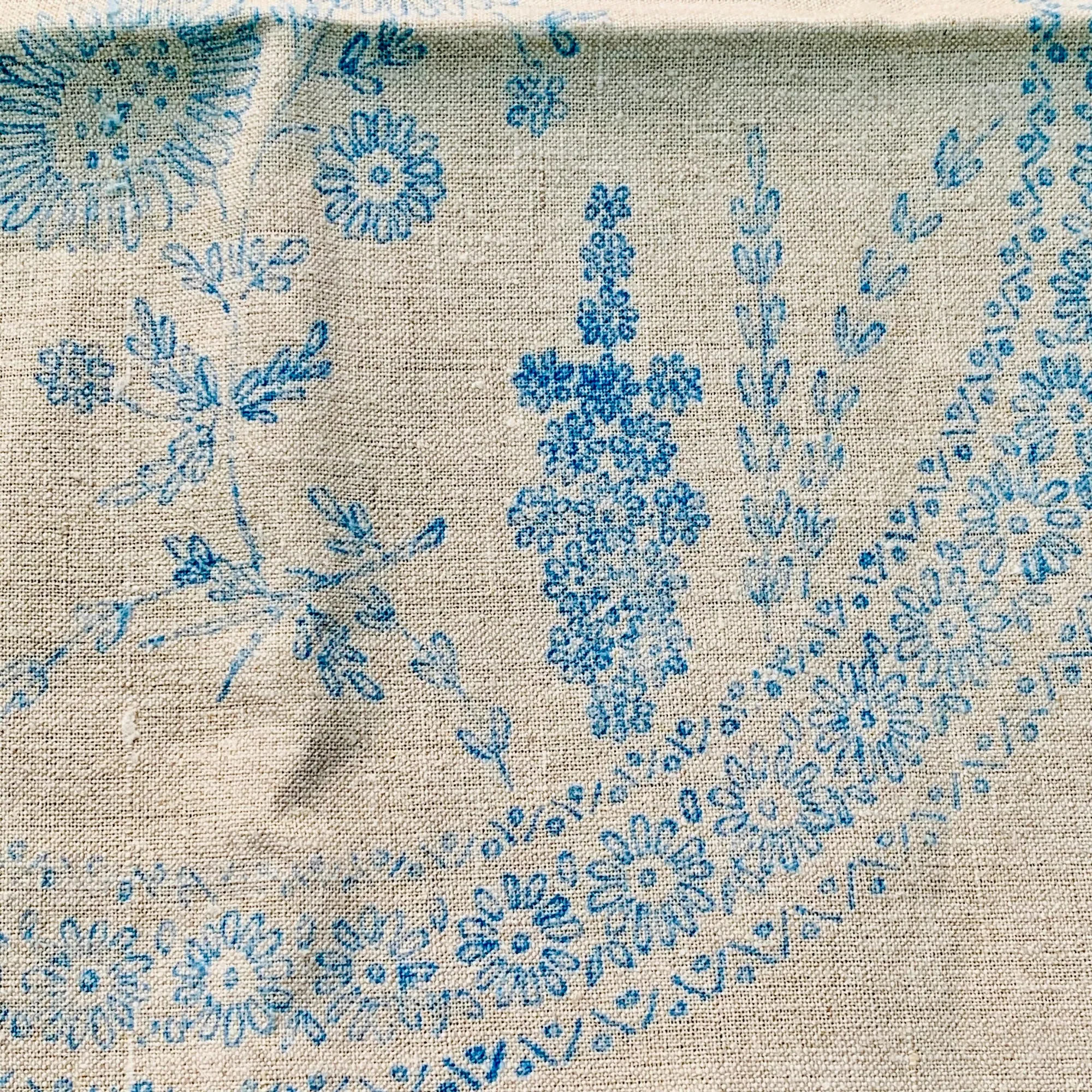 Lovely Vintage Pure Irish Linen 50cm Cushion Covers to Embroider