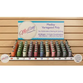 Medley™ Variegated Thread Assortment - 11 Colors