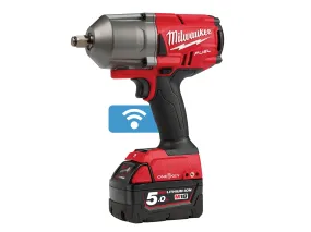 Milwaukee 18V M18 ONEFHIWF12-502X FUEL™ ONE-KEY™ 1/2" Impact Wrench Set (2 x 5.0Ah Li-ion, Charger, Case)