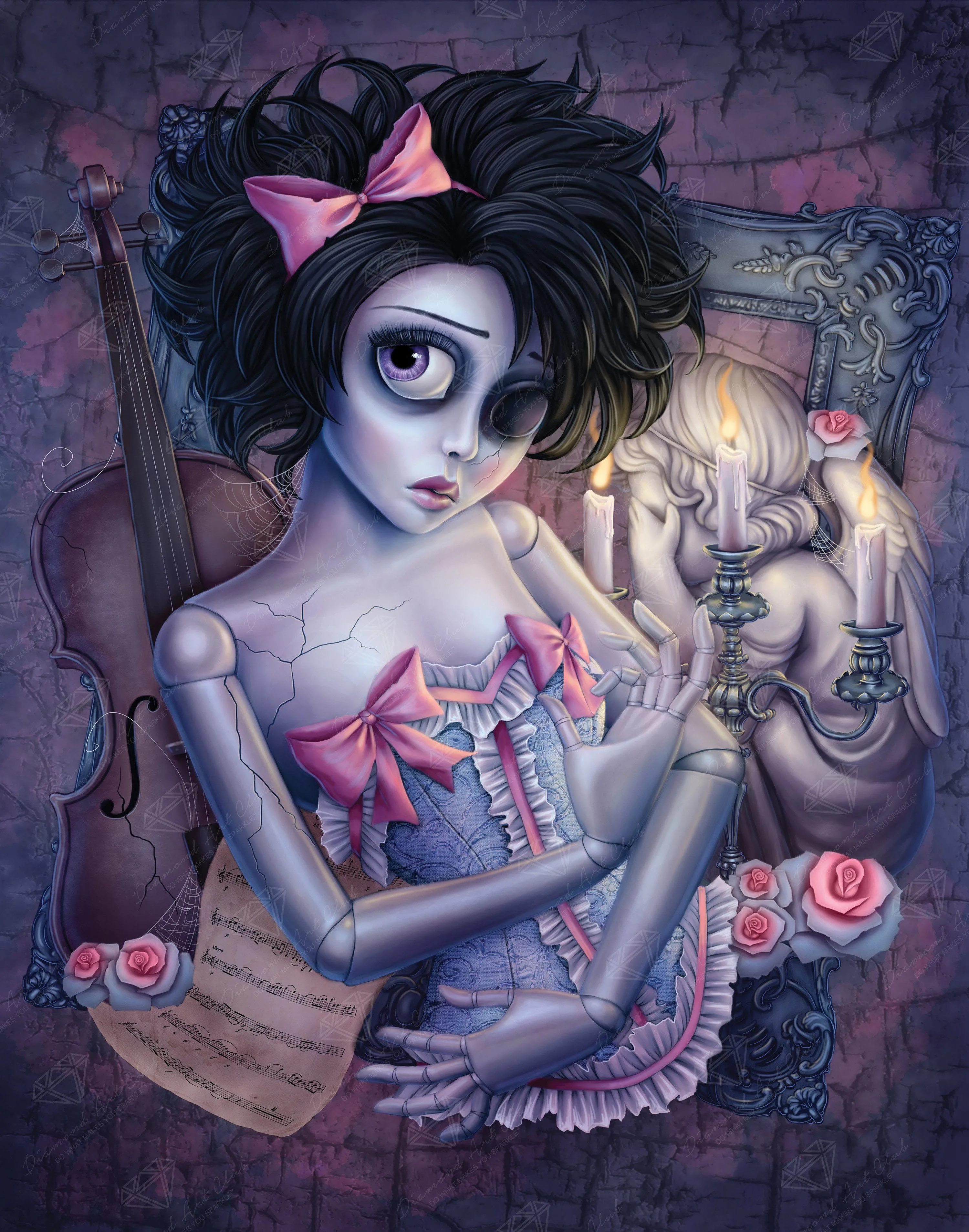 Miss Understood by EnaMorte, Diamond Art Kit