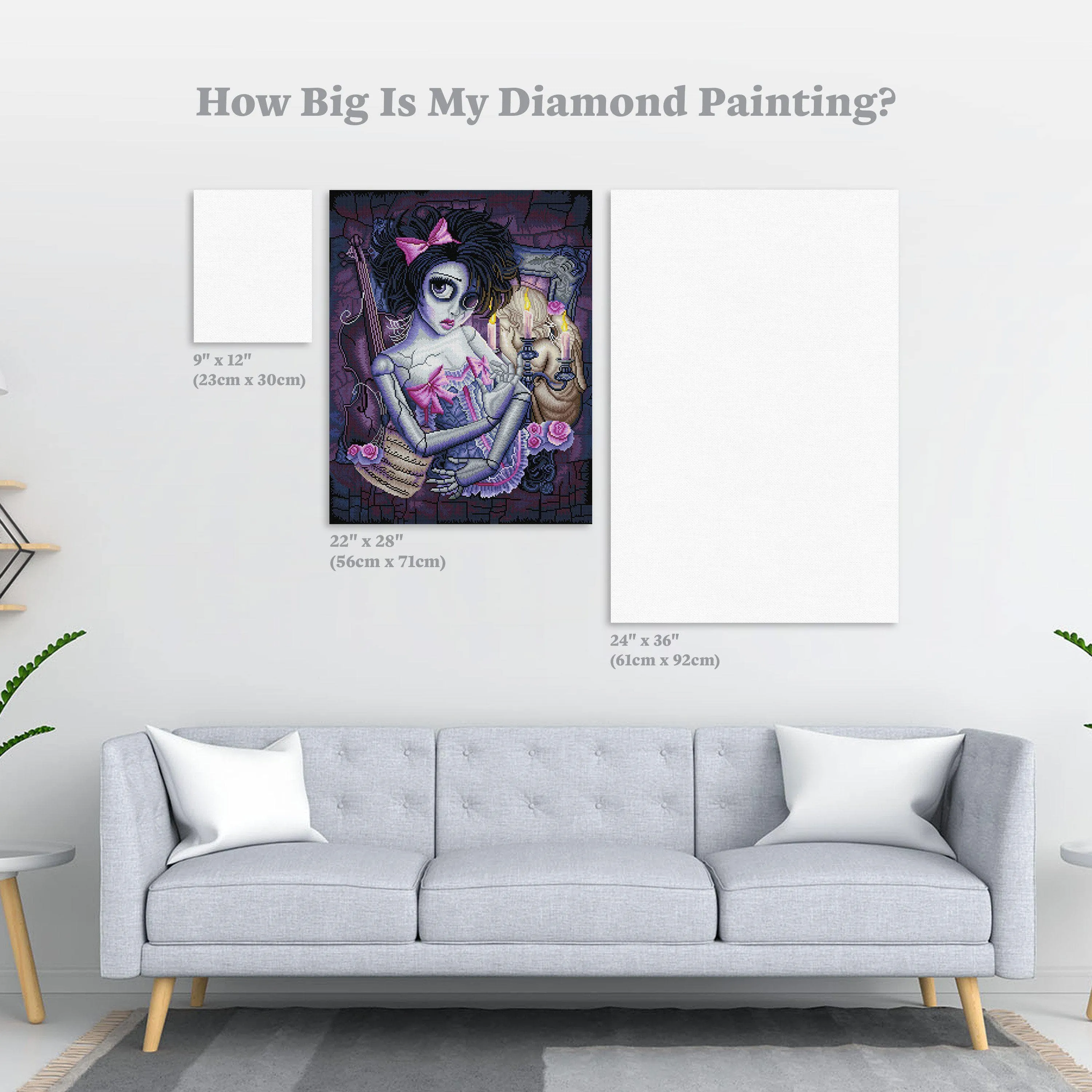 Miss Understood by EnaMorte, Diamond Art Kit