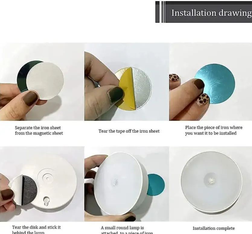 Motion Sensor LED Lamp for Home, Kitchen or Anywhere
