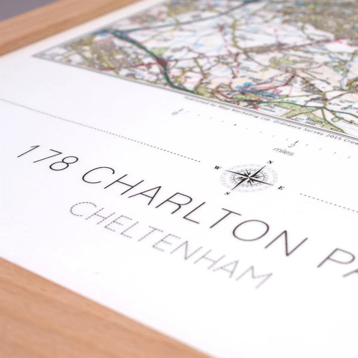 My Home is Here - Personalised Wall Map