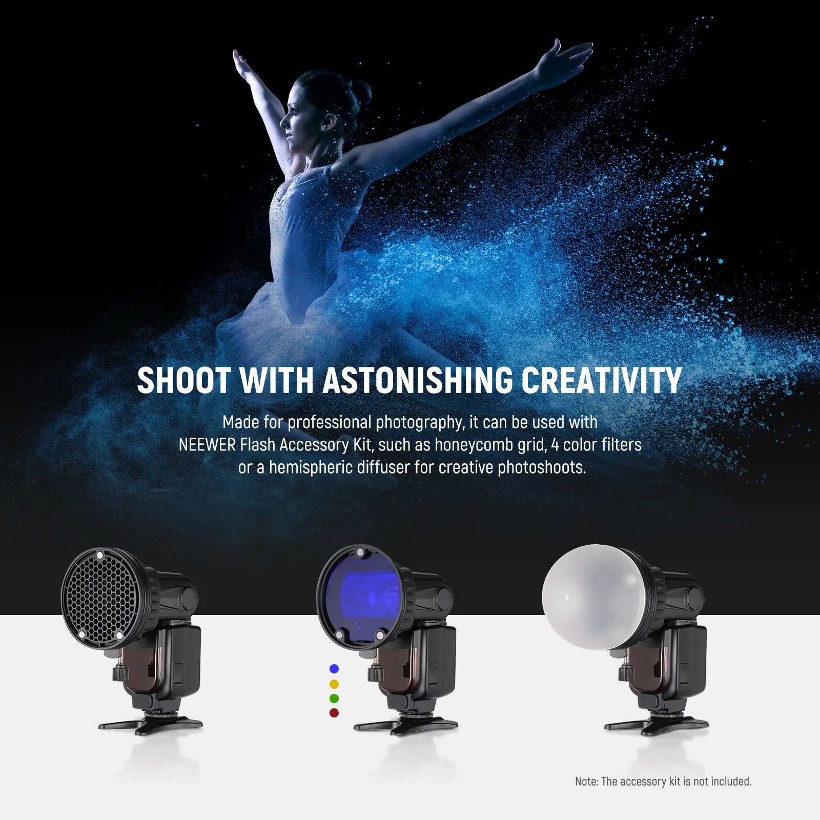 NEEWER NW635II-N TTL Flash Speedlite For Nikon Cameras
