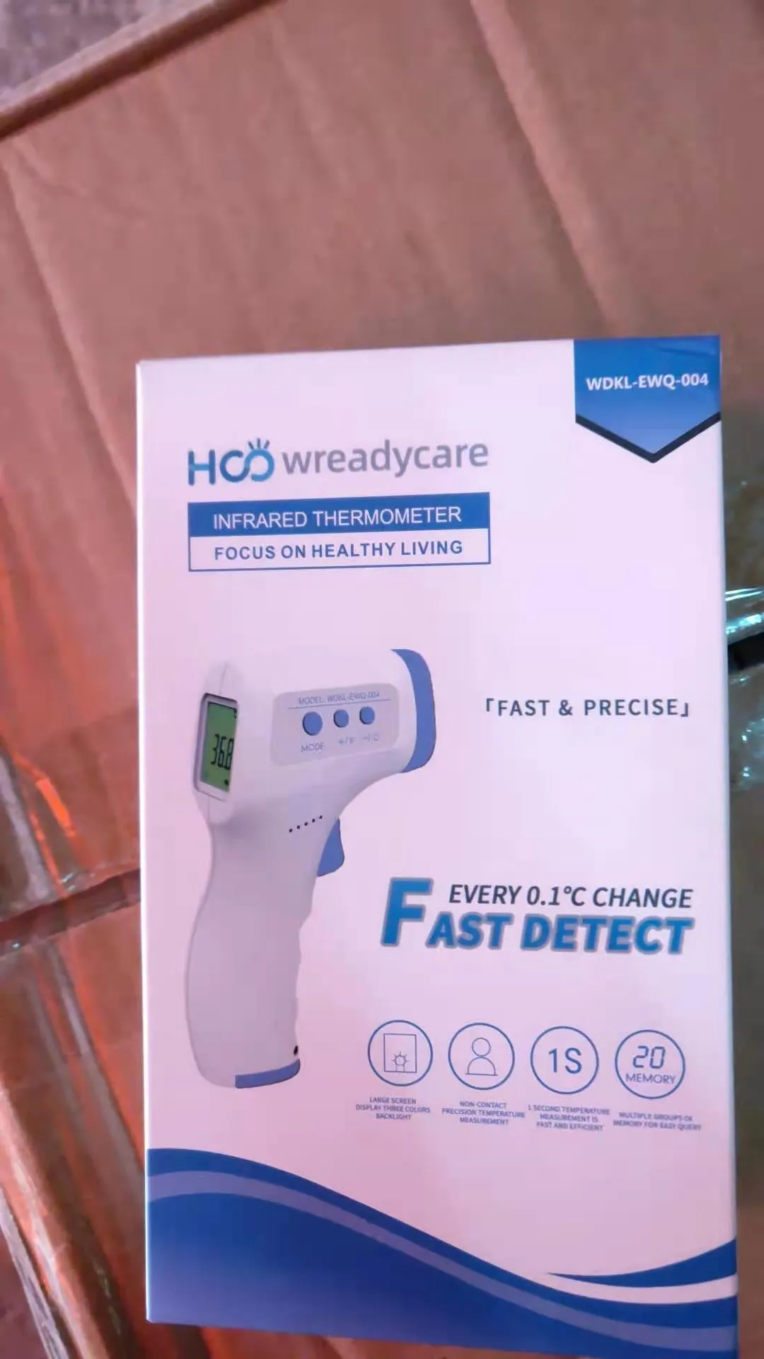 Non-contact infrared forehead thermometer | Model : WDKL-EWQ-004