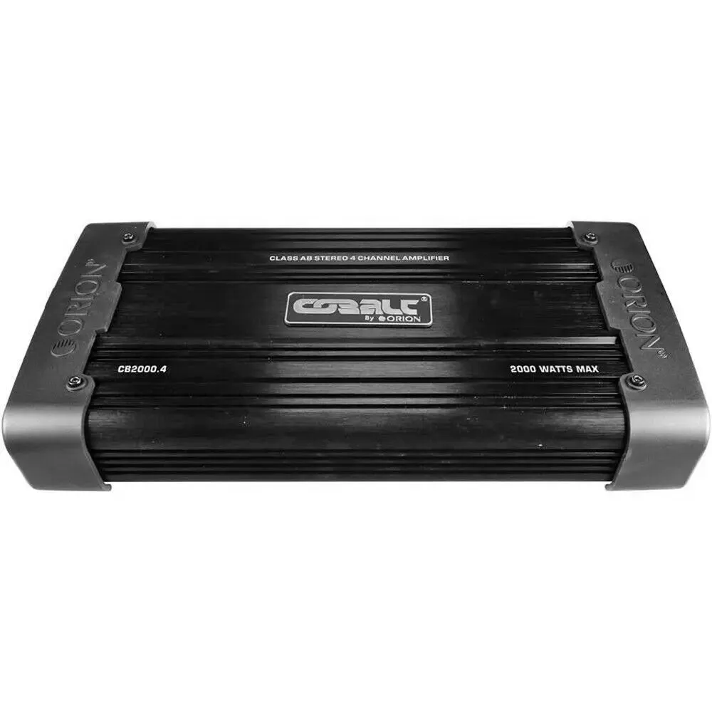 Orion CB2000.4 Cobalt Series Class AB 4 Channel AMP 2000W Max Audio Amplifier