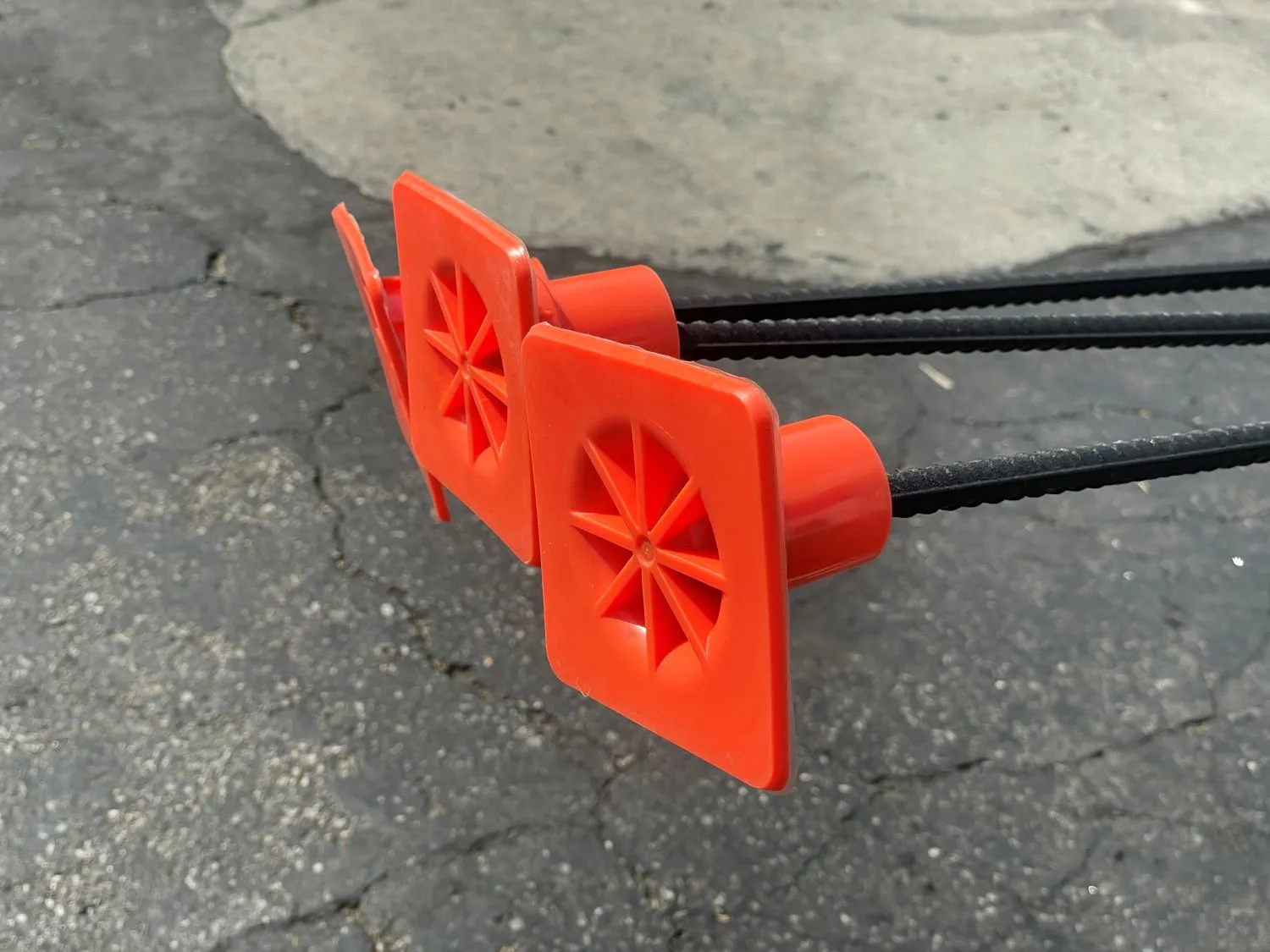 OSHA Rebar Safety Caps (Impalement Protection) | Rebar #3 - #8 | T-post Caps (Made in the USA)
