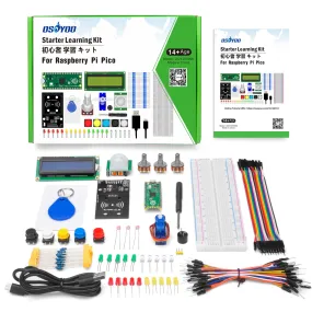 OSOYOO Python Hardware Programming Learning Kit with Raspberry Pi Pico