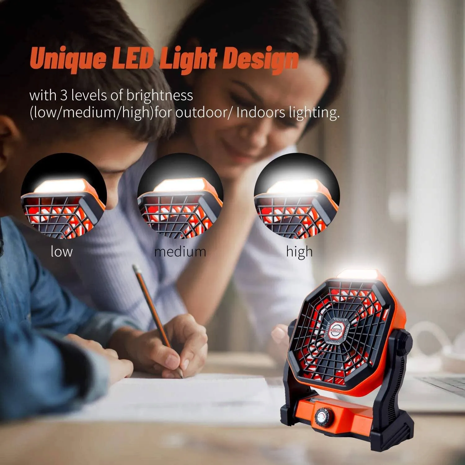 Outdoor Desk Personal Fan