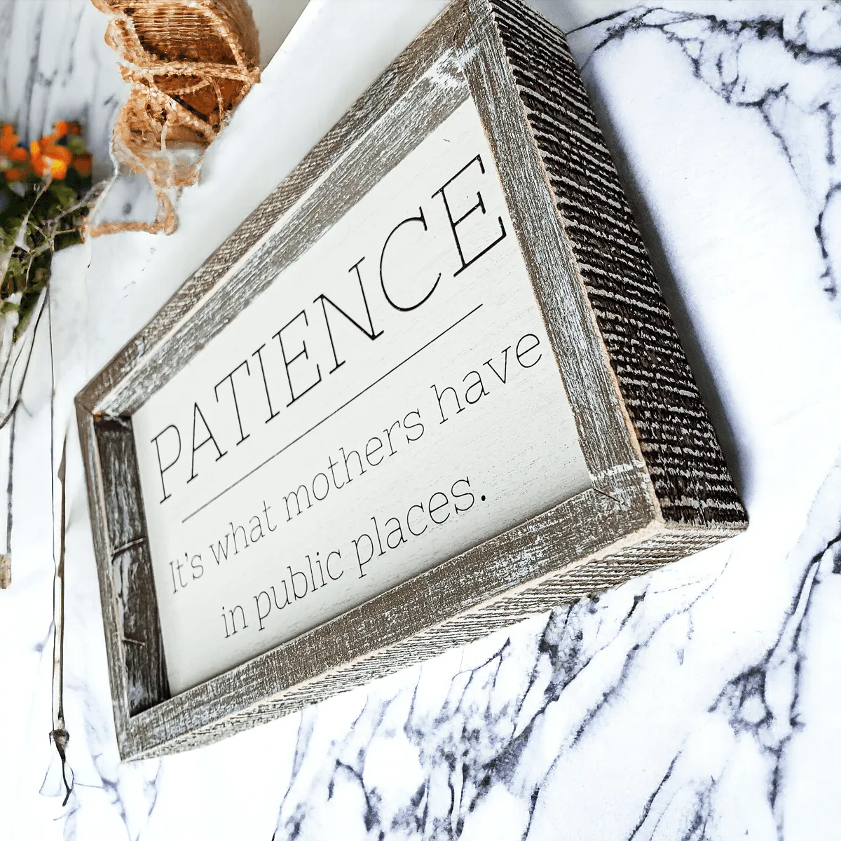 Patience & Mothers