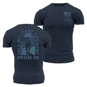 Patriot's March T-Shirt - Midnight Navy
