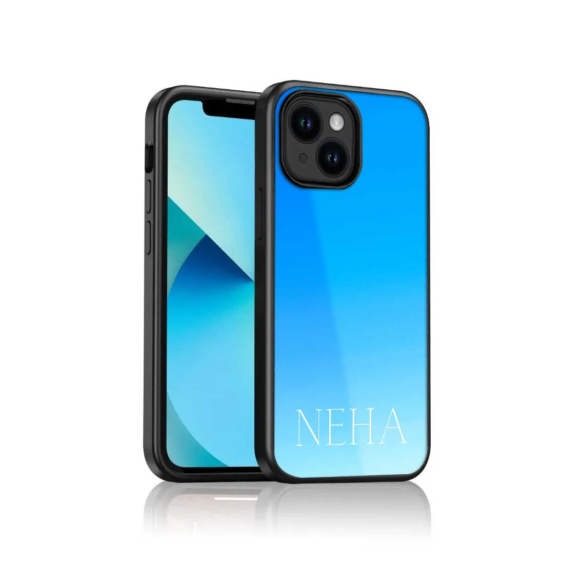 Personalized Mobile Case iPhone 14 Phone Case With Name -  Gradients