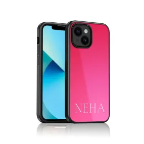 Personalized Mobile Case iPhone 14 Phone Case With Name -  Gradients