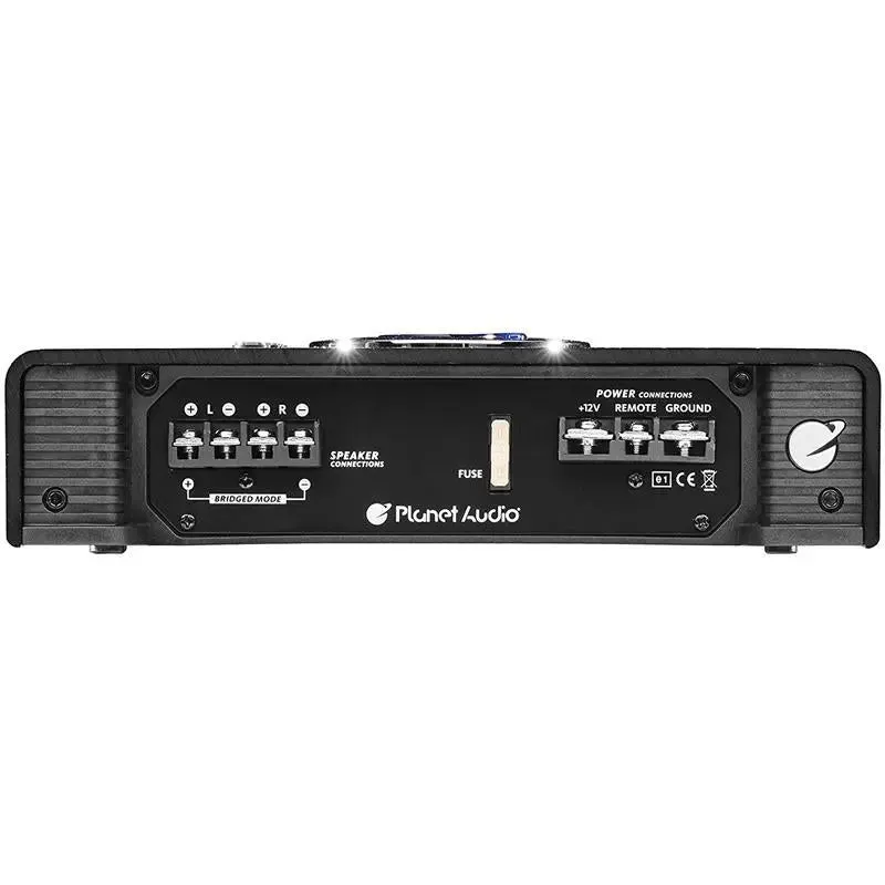 Planet Audio AC1000.2 2-Channel 1000 Watt MOSFET Power Car Amplifier