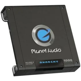 Planet Audio AC1000.2 2-Channel 1000 Watt MOSFET Power Car Amplifier