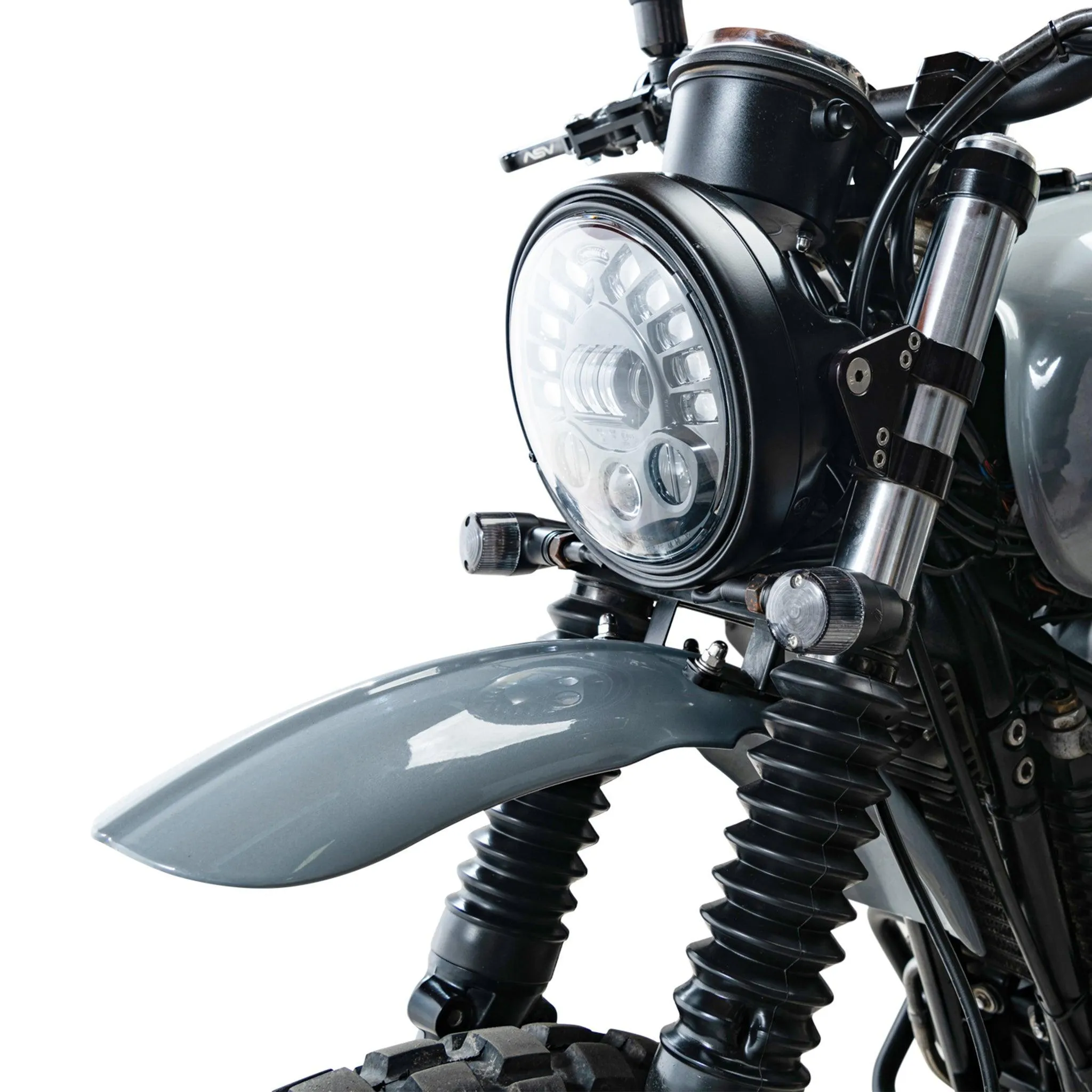 Plug & Play Retro Turn Signals for Triumph Motorcycles (2001-2017) | Front Rectifier Mount