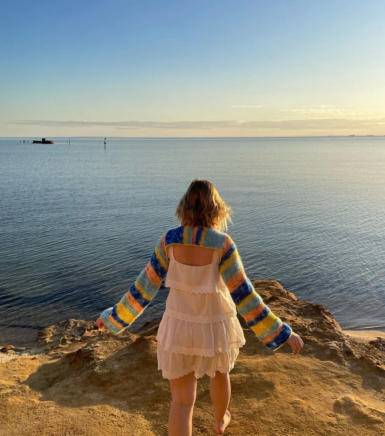 Pre-Order - Qing Fibre x Jaime Creates Project Box: 'Summer in Sorrento' Shrug
