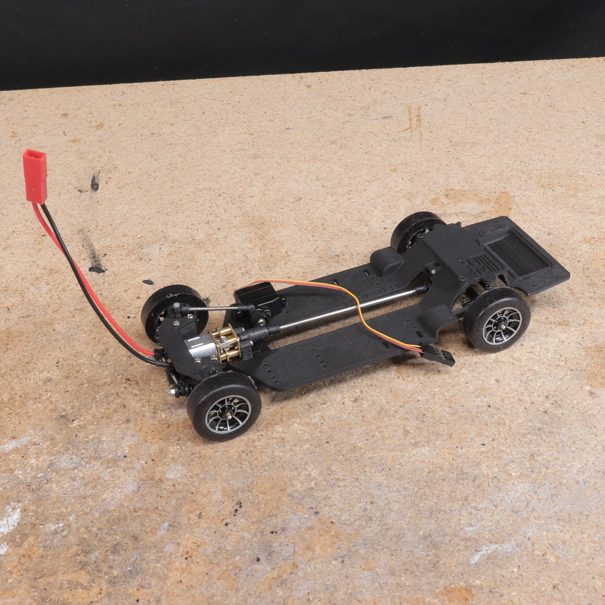 "The General" ARTR Make It RC FFR SC1 1/25 Chassis for 69 Charger