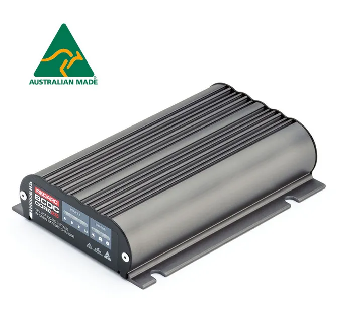 Redarc Dual Input 25A or 40A or 50A In-vehicle DC Battery Charger - Pre-wired