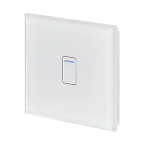 Retrotouch Crystal Touch Switch 240v 1G 1W White