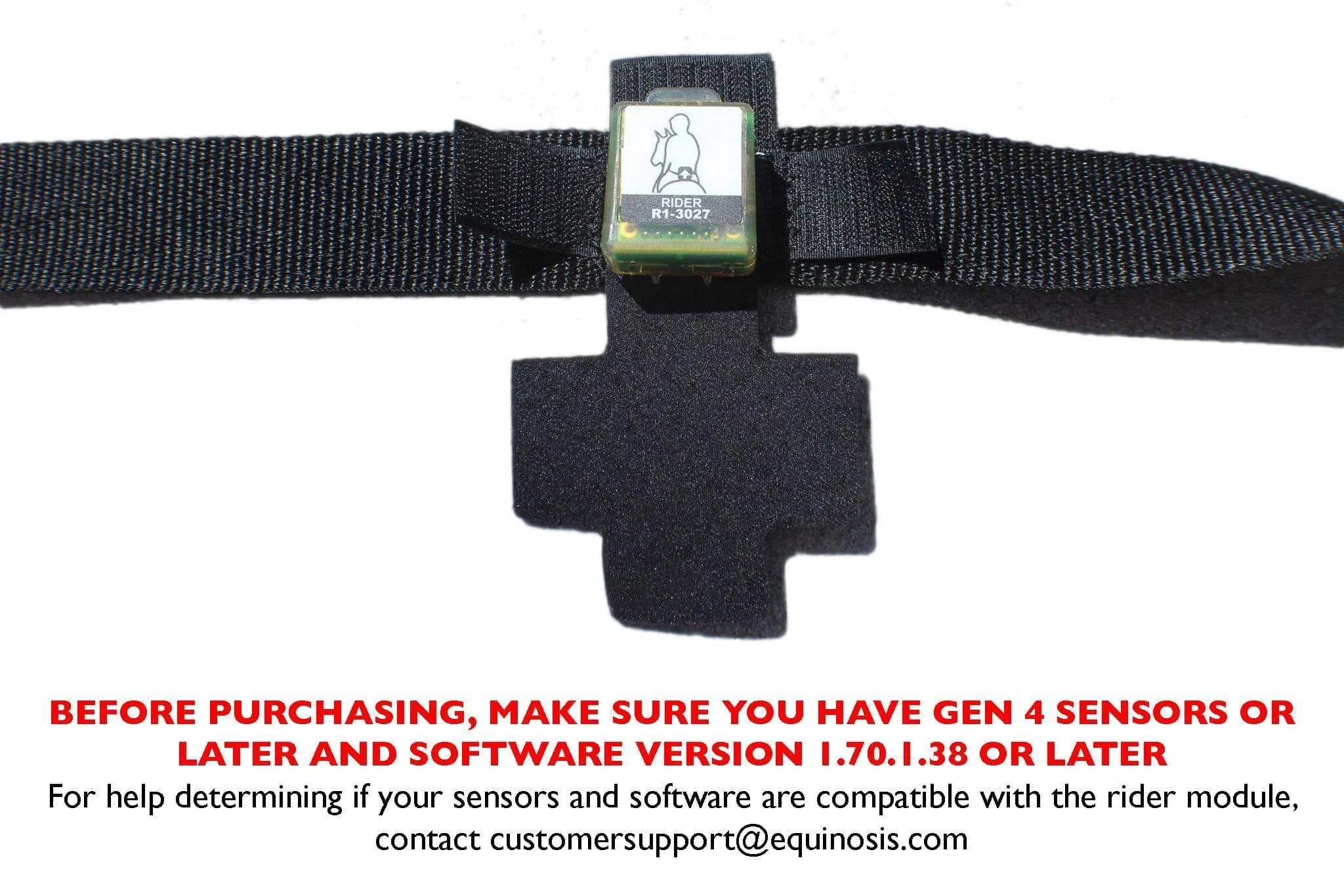 Rider Sensor Add-on Package (existing system)