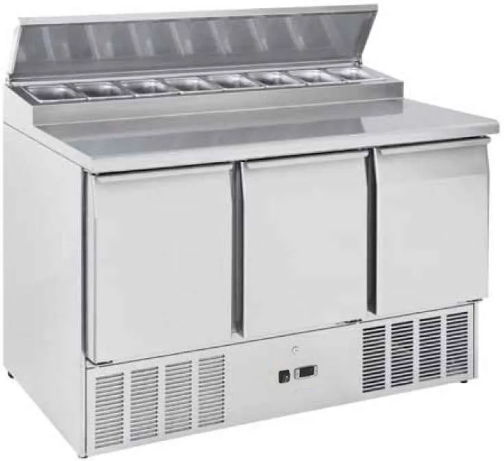 Saltas 3 DOOR SANDWICH PREP FRIDGE SPS0300