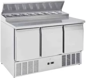 Saltas 3 DOOR SANDWICH PREP FRIDGE SPS0300