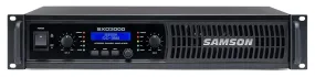 Samson SXD3000 Power Amplifier with DSP