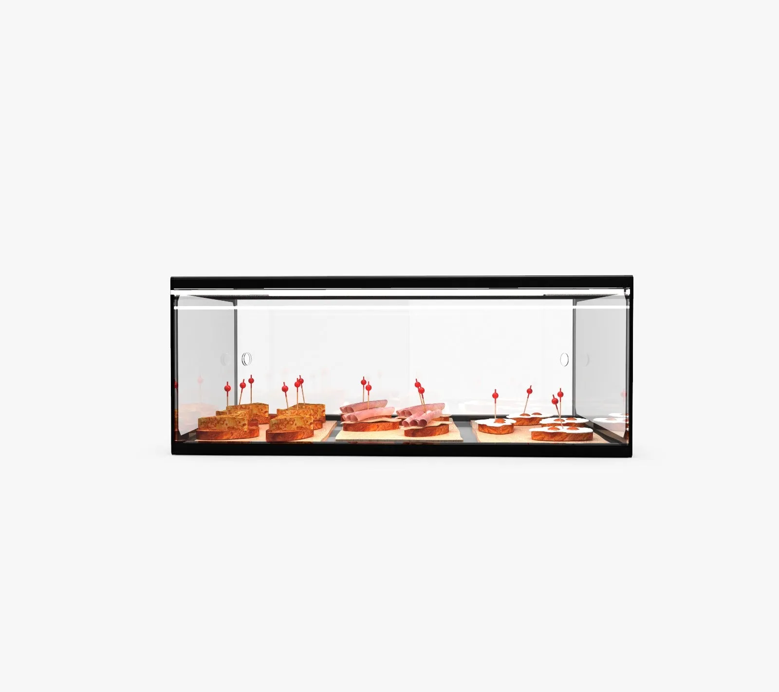 SAYL AMBIENT DISPLAY TWO TIER ADS0025 555 x 330 x 200