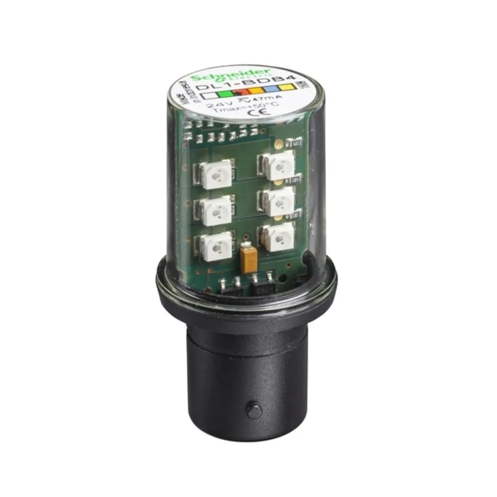 Schneider Signalling XVB LED BA 15d Base Fitting 24V