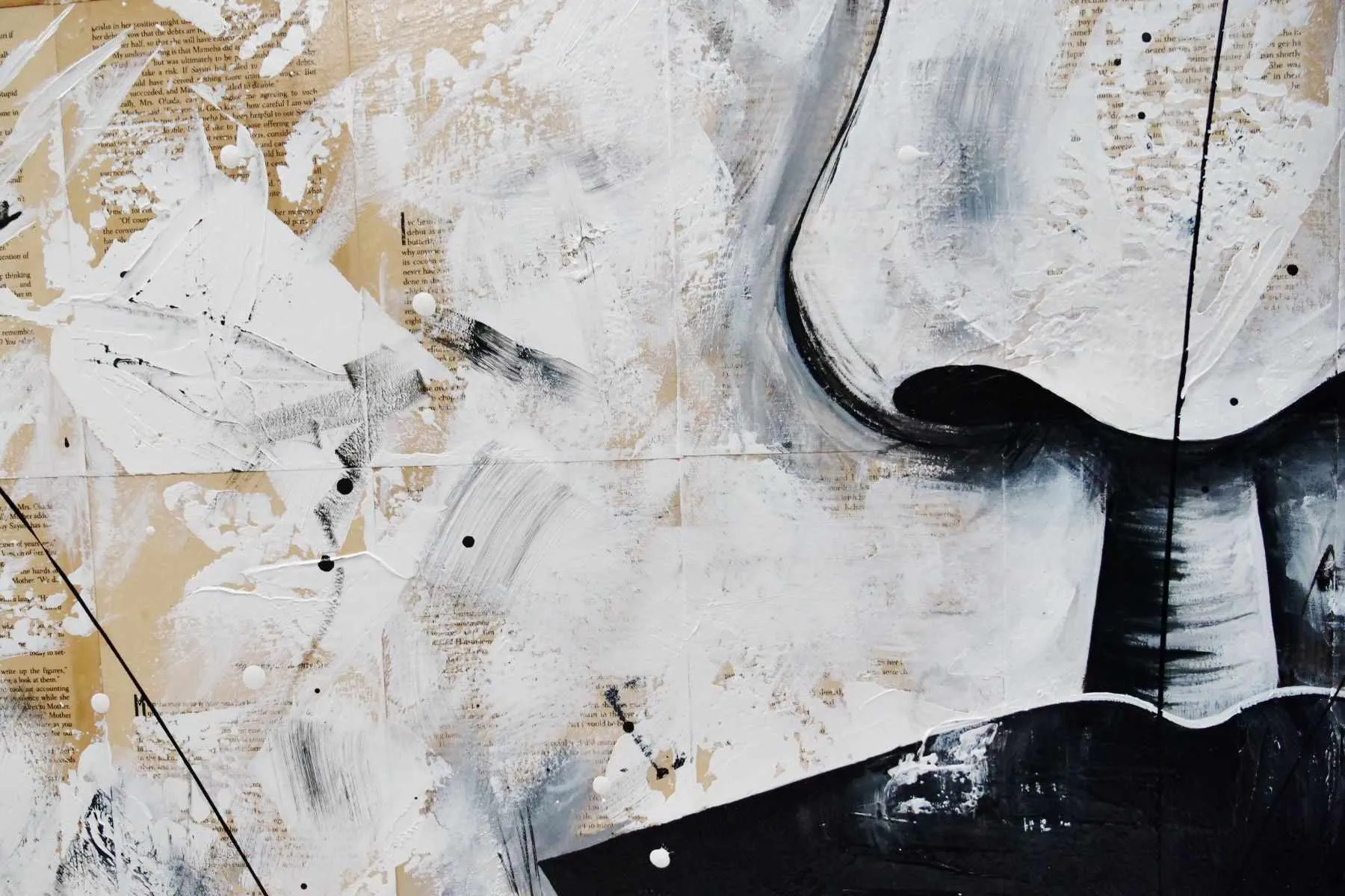 Shizukana 140cm x 100cm Geisha Abstract Realism Book Club Painting (SOLD)