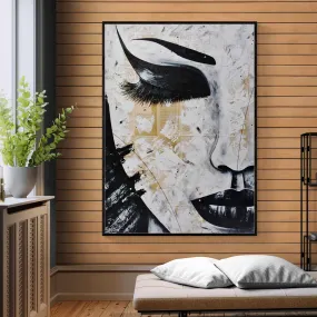 Shizukana 140cm x 100cm Geisha Abstract Realism Book Club Painting (SOLD)